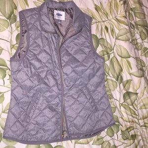 COPY - Lightweight gray vest with pockets & zipper-medium